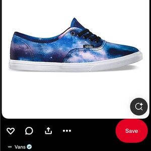 Vans Galaxy Print Sneakers